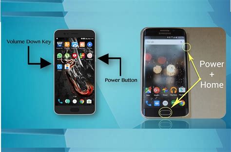 how to get a screenshot on android phone