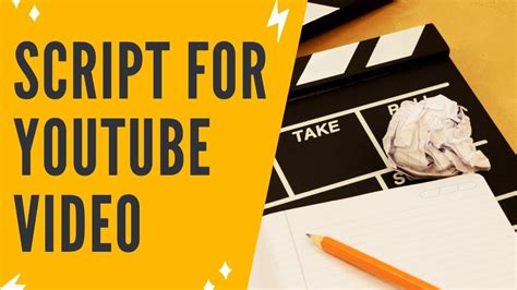 how to get a script for a youtube video