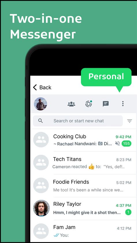 how to get a second messenger app on iphone