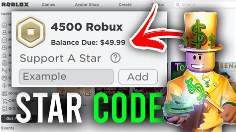 how to get a star code on roblox for free