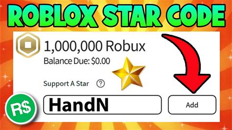 how to get a star code on roblox for free robux