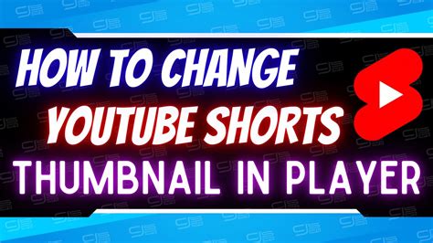 how to get a thumbnail for youtube shorts