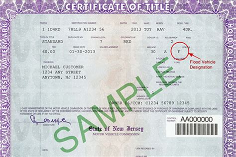 how to get a title for a boat without title in nj