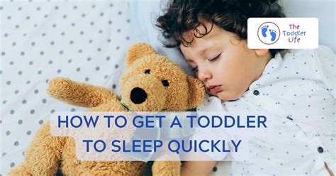 how to get a toddler to sleep quickly