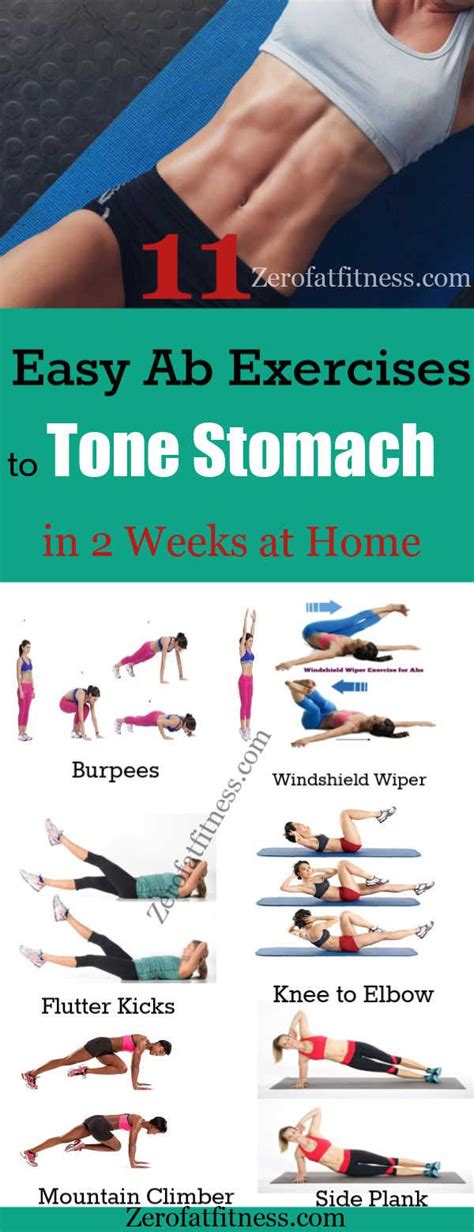 how to get a toned stomach in 2 months