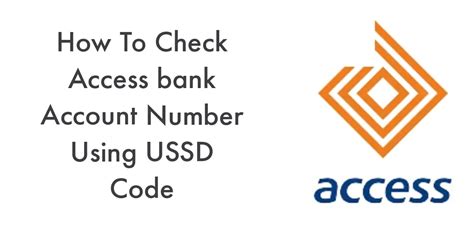 how to get access bank account number using ussd code