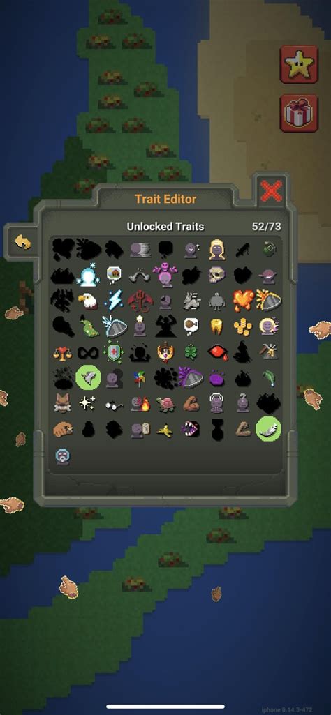 how to get acid traits in worldbox