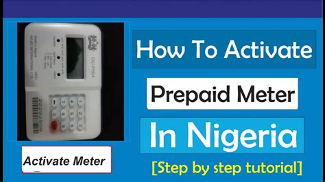 how to get activation code for prepaid meter online