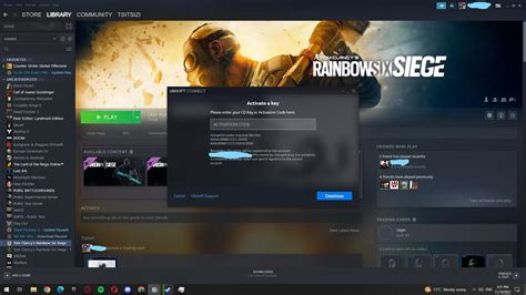 how to get activation code for ubisoft from steam