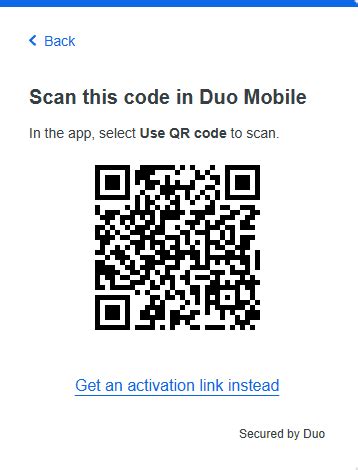 how to get activation code from duo as a student