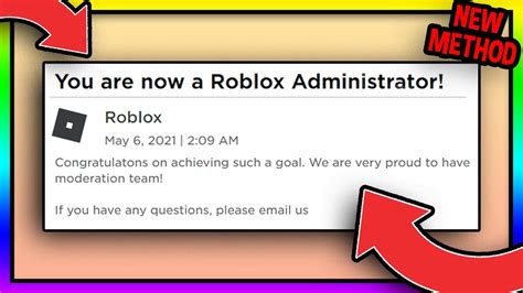 how to get admin on roblox