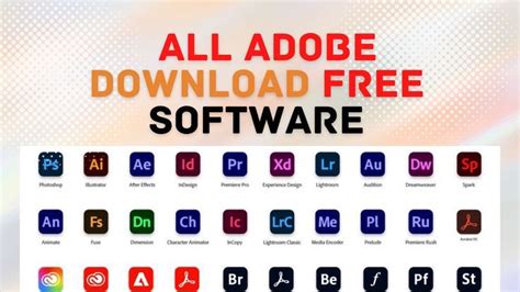 how to get adobe suite for free