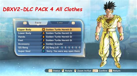 how to get all of goku's clothes in xenoverse 2
