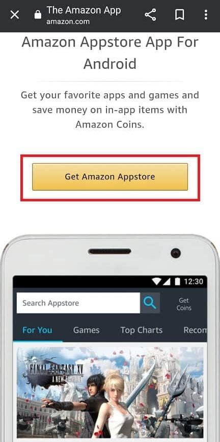 how to get amazon app store on android tablet