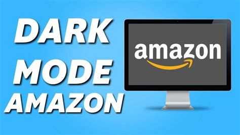 how to get amazon dark mode
