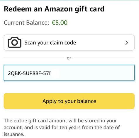 how to get amazon e gift card code