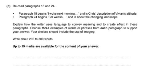 how to get an a in igcse english first language