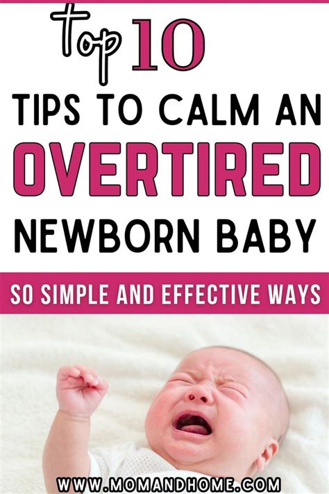 how to get an overtired newborn to sleep