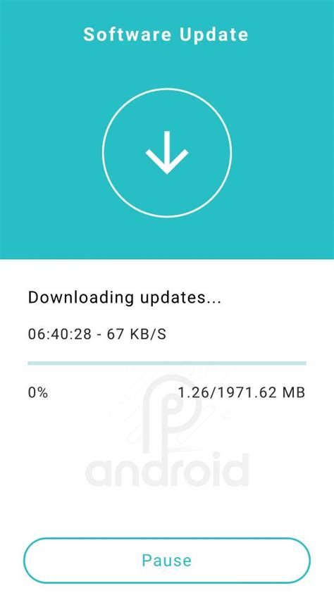 how to get android 9 update