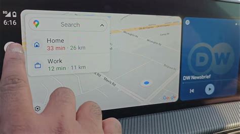 how to get android auto full screen
