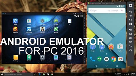 how to get android emulator on pc