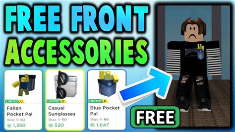how to get any roblox accessory for free