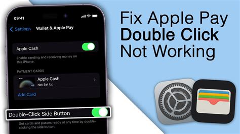 how to get apple pay without double clicking