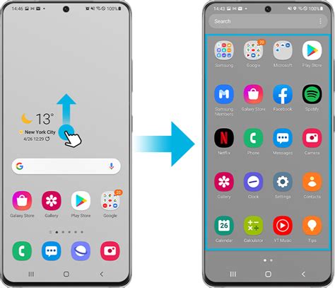 how to get apps to appear on home screen samsung