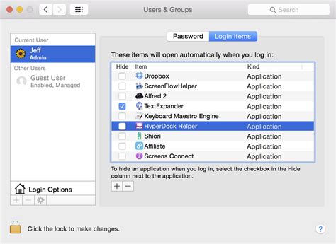 how to get apps to open on startup mac