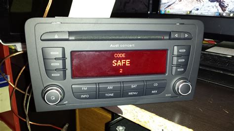 how to get audi a3 out of safe mode