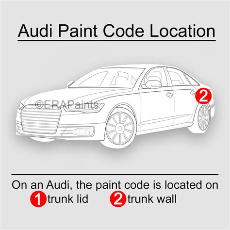 how to get audi paint code