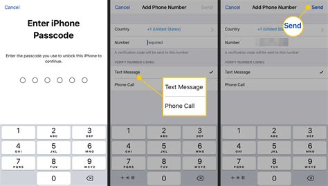how to get authentication code iphone