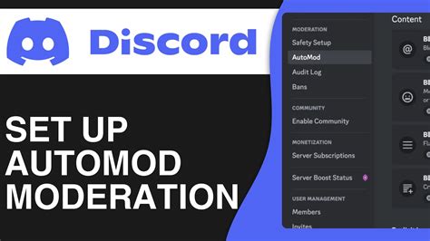 how to get auto mod on discord