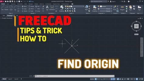 how to get back to origin in autocad