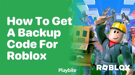how to get backup codes on roblox mobile