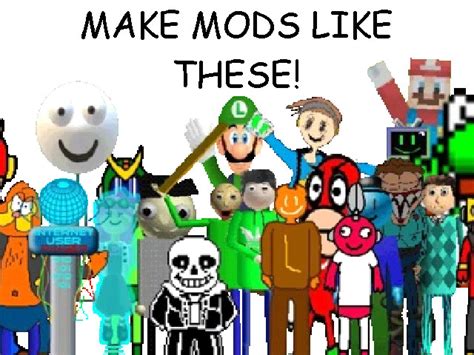 how to get baldi's basics mods