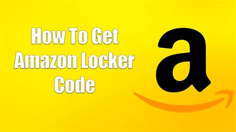 how to get barcode for amazon locker
