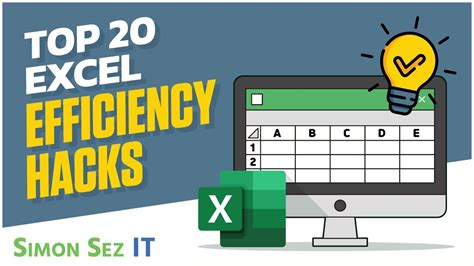 how to get better at excel