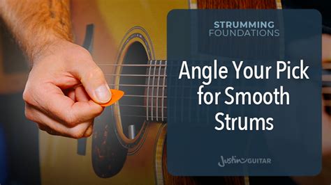 how to get better at strumming with a pick