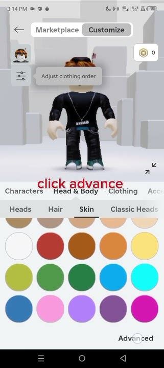 how to get black head in roblox