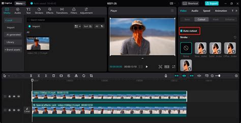 how to get blurry background in capcut