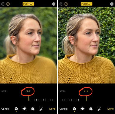 how to get blurry background on iphone video