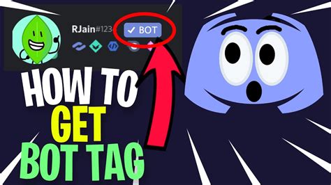 how to get bot tag on discord