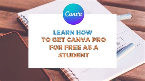 how to get canva pro for students