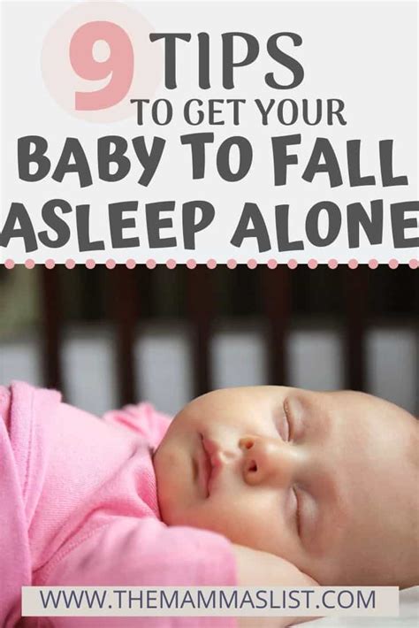 how to get child to fall asleep alone