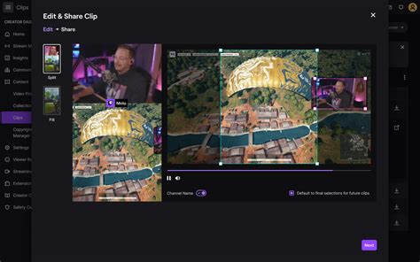 how to get clips for an edit