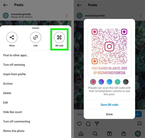 how to get code from instagram