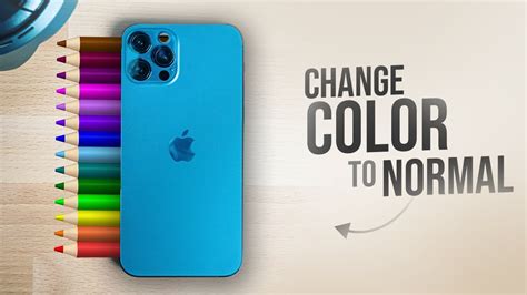 how to get color back on an iphone
