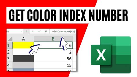 how to get color index of a cell in excel