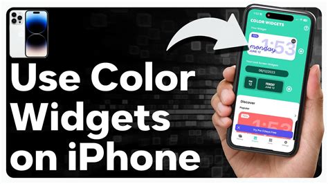 how to get color widgets on iphone